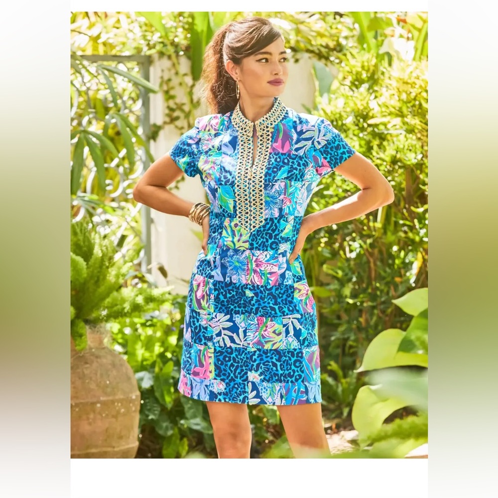 NWT- Lilly Pulitzer Adrena shift dress, size 4